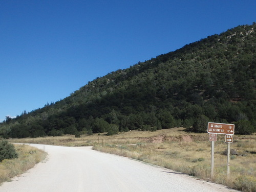 GDMBR: More or less the entryway into Zuni Canyon proper.